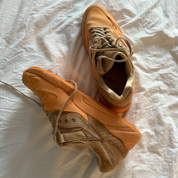 Saucony Grid 9000 "Cannoli" Fishscale & Orange in Men's Size 11 - Picture 4 of 5